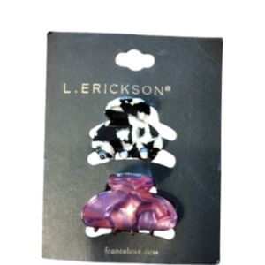 L. Erickson Small Hair Clips